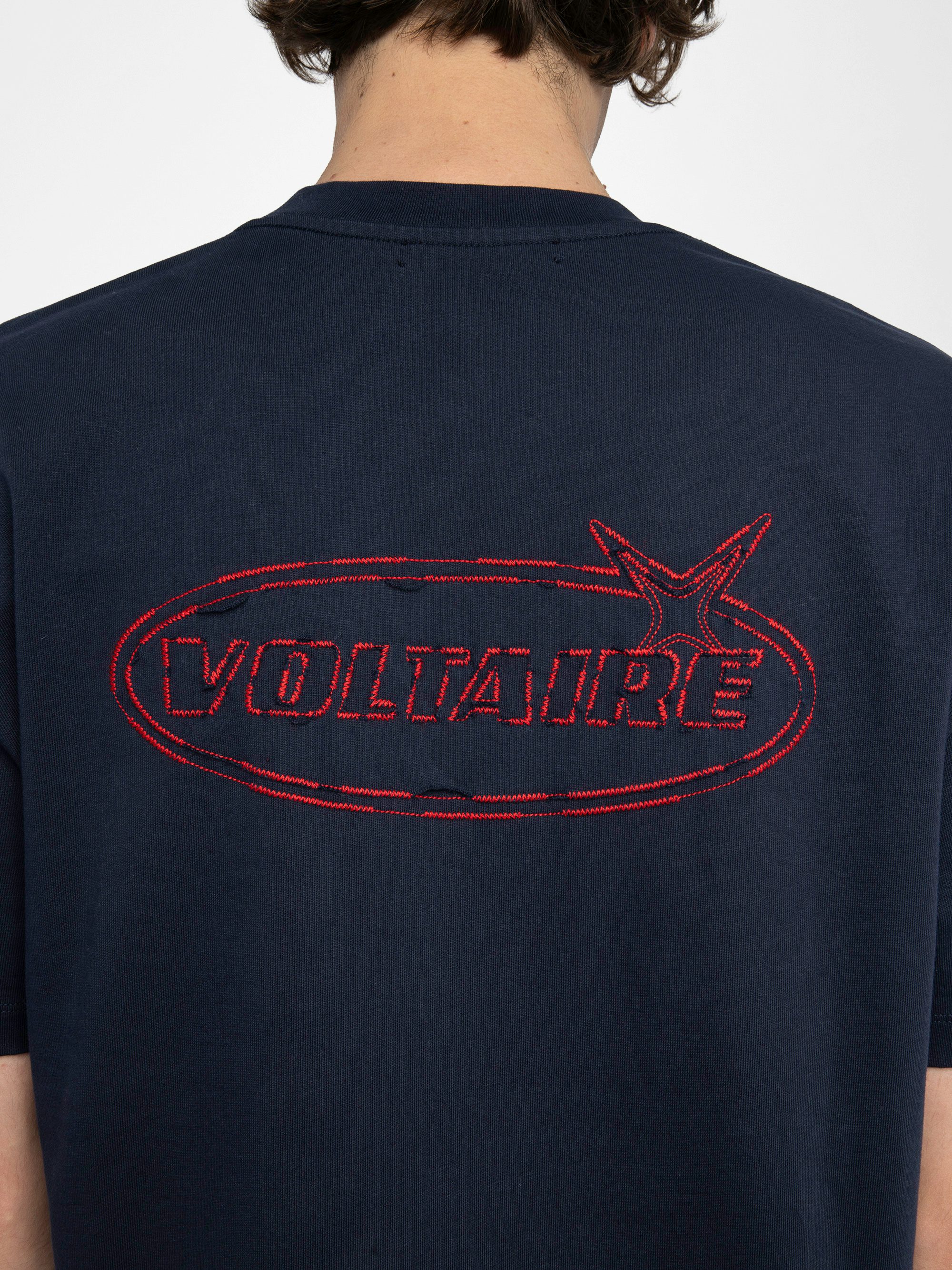 Teddy T-shirt - Oversized short-sleeved t-shirt with customization on the back.